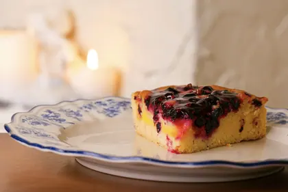 Анковский пирог с черникой
