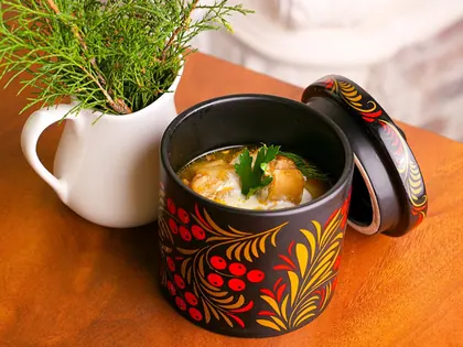 Похлёбка из белых грибов